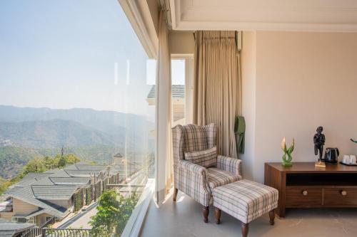elivaas prive the royce daisy ultra luxe 4 bhk villa with pvt heated pool jacuzzi steam room and hill views