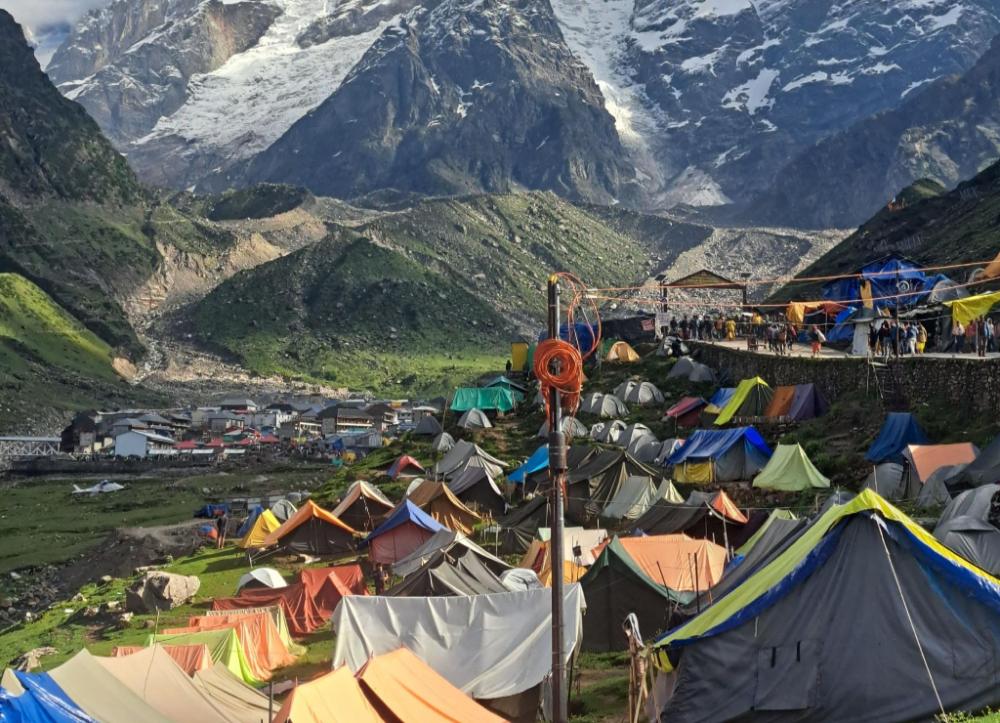 shiv bhumi camping kedarnath