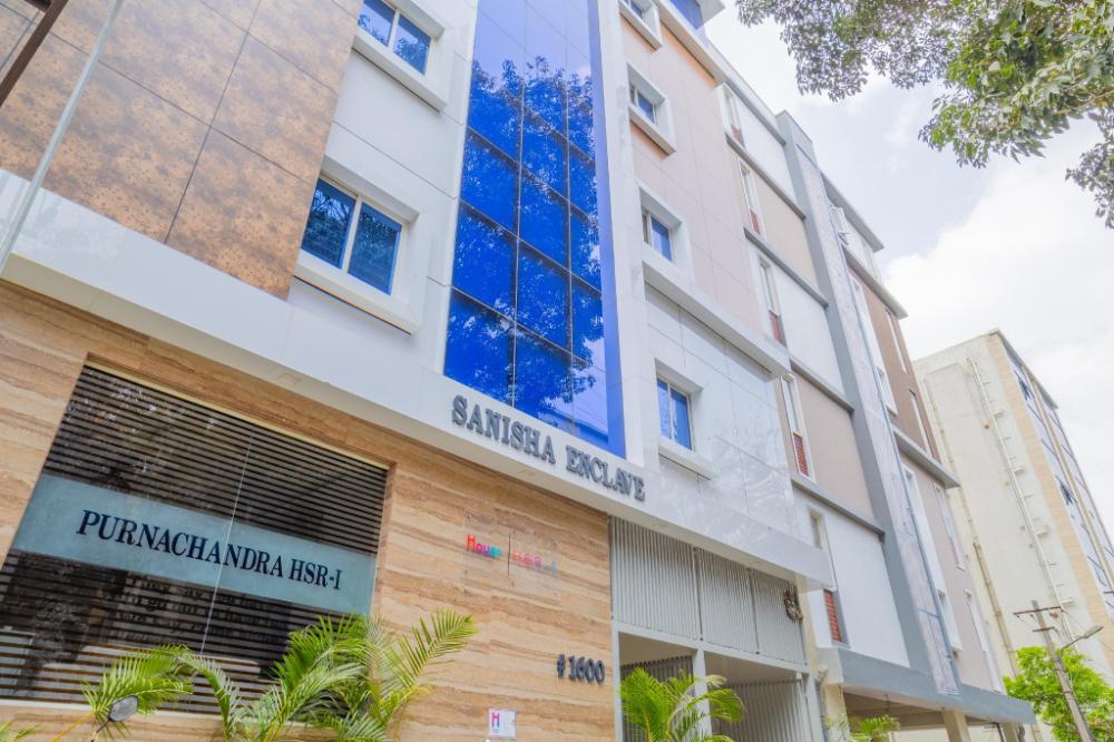 housr hsr 1 studio apartment near manipal hospital