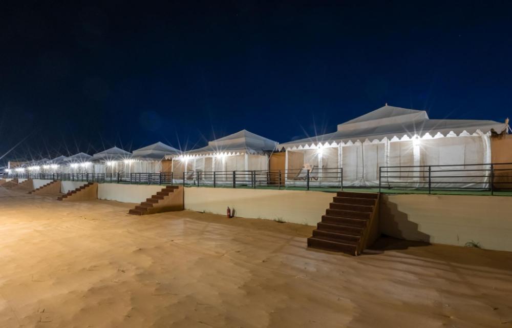 white rann the tent city