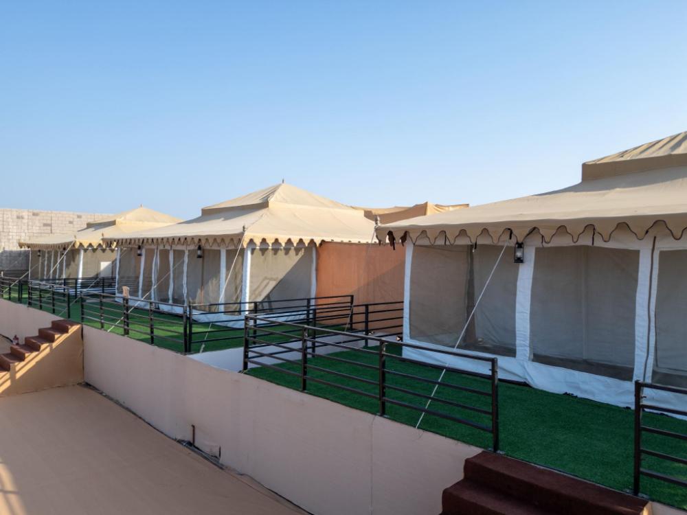 white rann the tent city