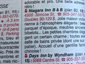 niagara inn bed and breakfast