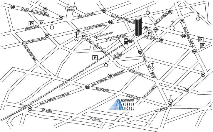 hotel montparnasse alesia