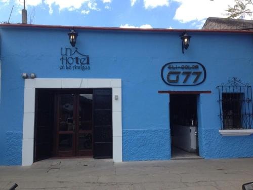un hotel en la antigua