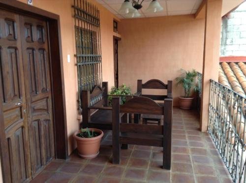 un hotel en la antigua