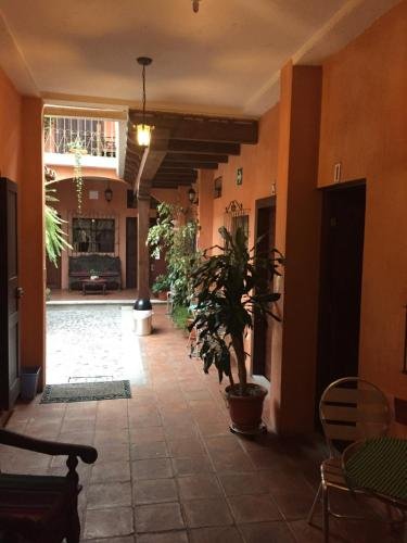 un hotel en la antigua