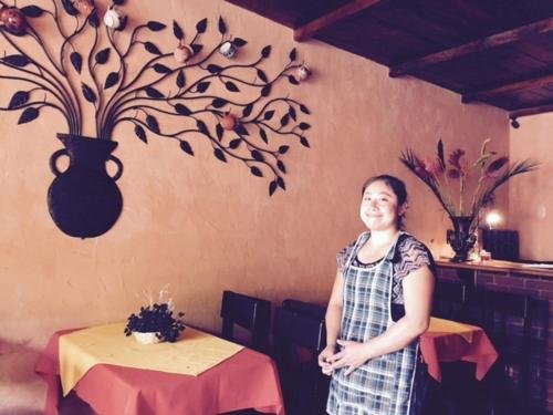 un hotel en la antigua