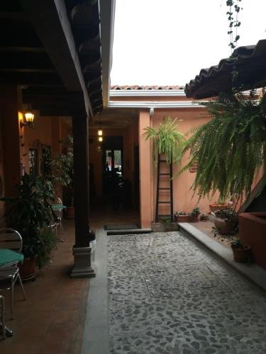 un hotel en la antigua