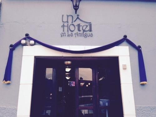 un hotel en la antigua
