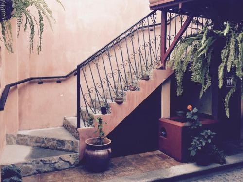 un hotel en la antigua