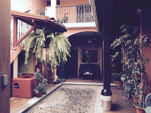 un hotel en la antigua