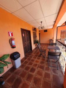 un hotel en la antigua
