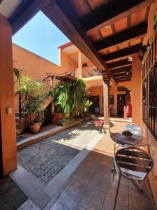 un hotel en la antigua
