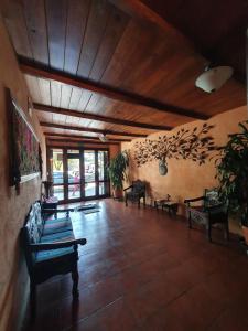 un hotel en la antigua