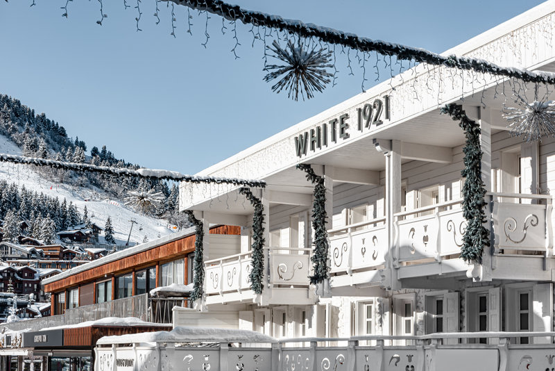 white 1921 courchevel