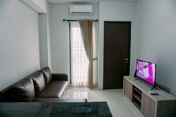 comfortable and homey 2br at transpark bintaro apartment