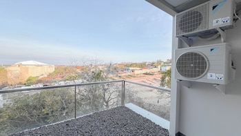 exclusive 2br apartment no kitchen with balcony at skales residence nusa dua bali