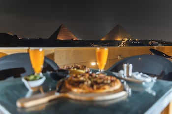 pyramids land view