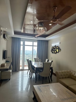 luxurious gurugram apartment for rent entire house with city garden views