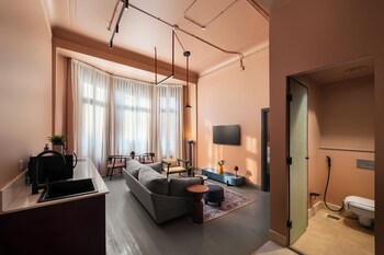 brassbell grey apartments bidair house