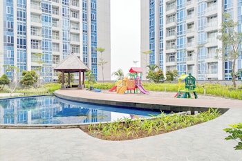 functional 3br at apartment podomoro city deli medan
