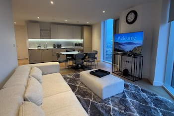 modern city apartment in manchester