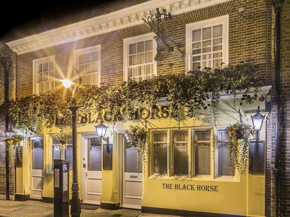 the black horse