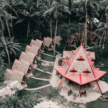 nipa hut village