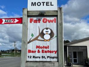 Fat Owl Motel, Bar & Eatery,Piopio>>Otorohanga,3 star