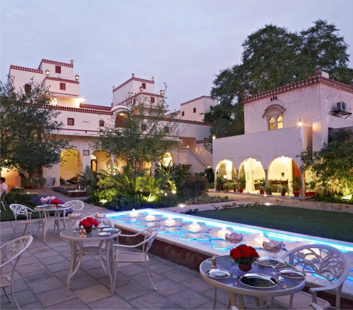 Mandawa Haveli,Rajasthan>>Jaipur,3 star