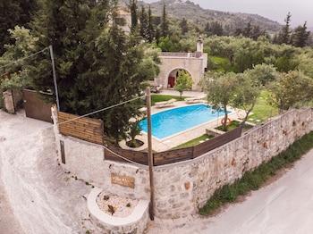 villa aloni traditional stone villa with nice view pool and garden