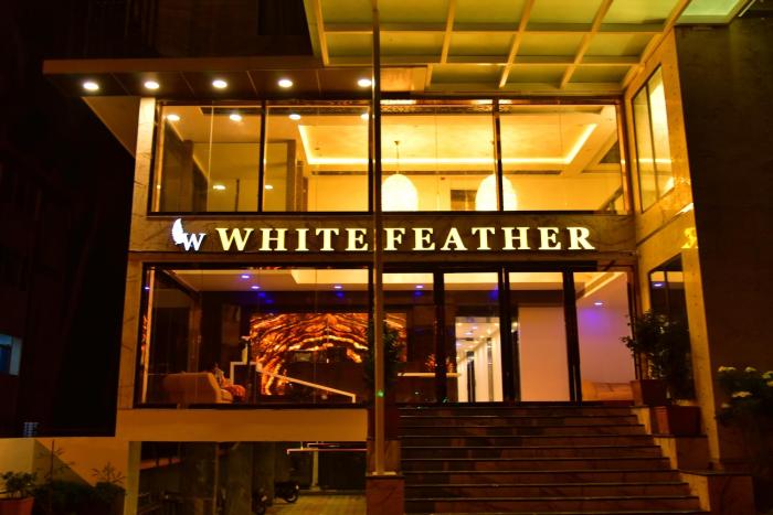 white feather