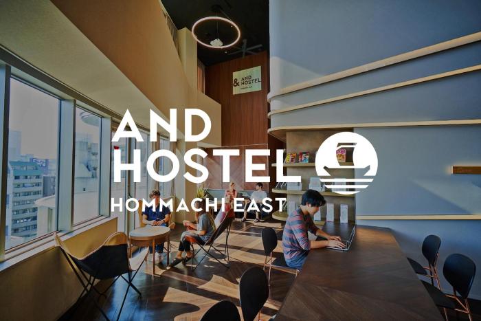 &And Hostel Hommachi East,Osaka Prefecture>>Osaka,2 star