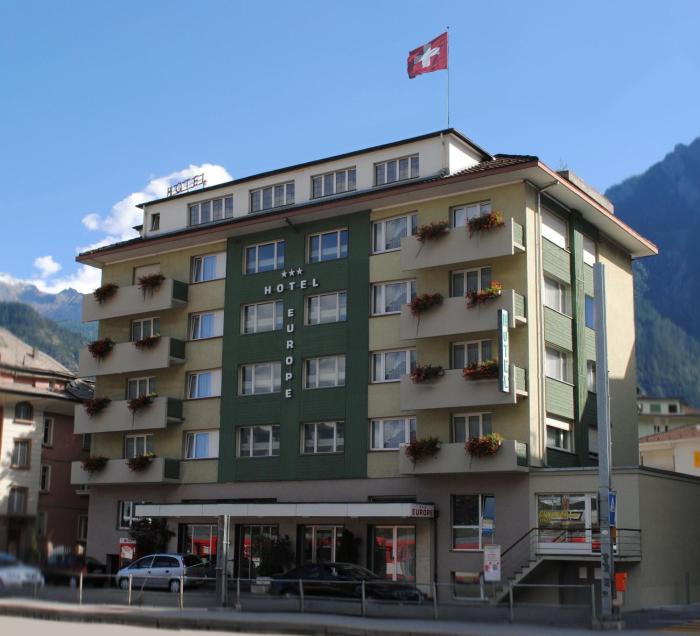Hotel Europe Garni,Interlaken>>Brig,3 star