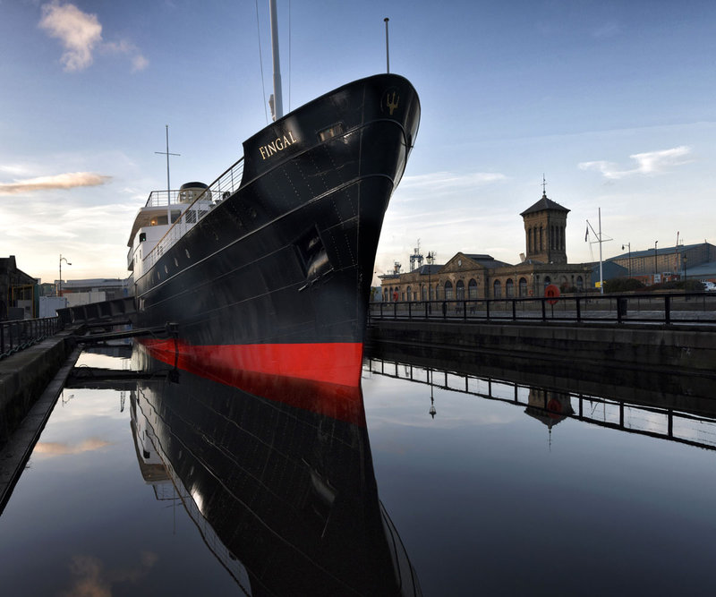 fingal a luxury floating hotel