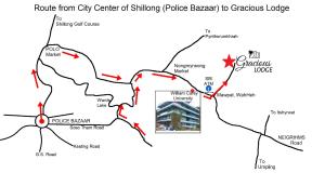 Gracious Lodge,Umiam>>Shillong,3 star