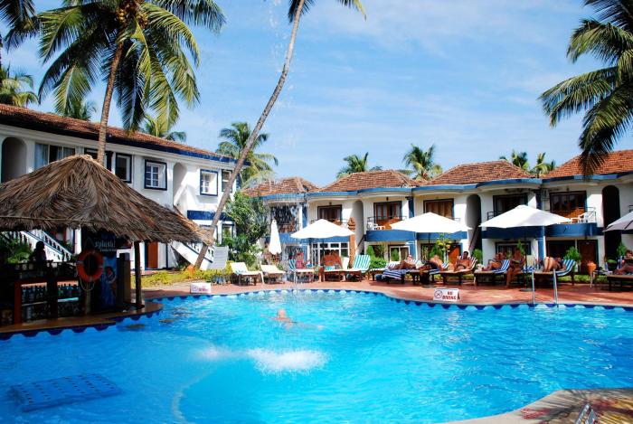 Santana Beach Resort,Calangute>>Bardez,3 star