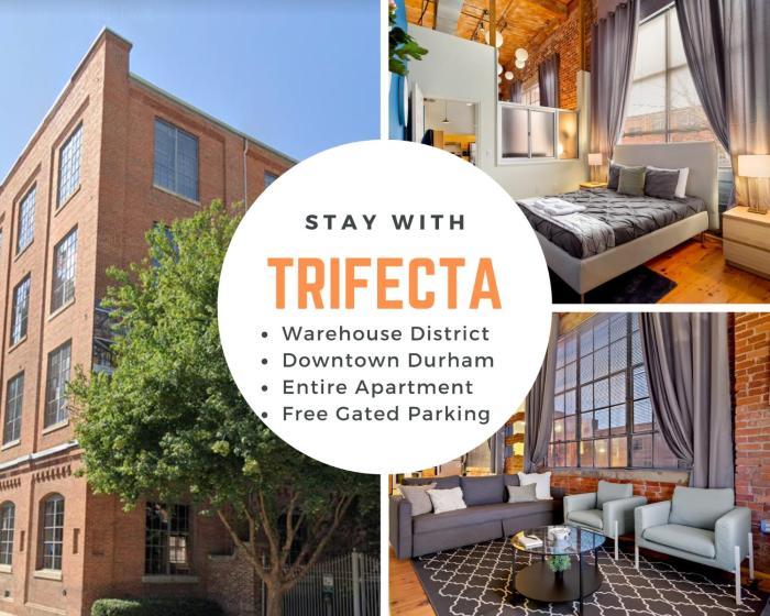 Trifecta Historic Brick 2Br Getaway Superhost,,0 star