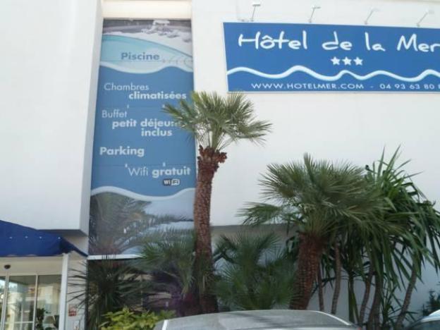Hotel De La Mer,Antibes>>Alpes-Maritimes,3 star