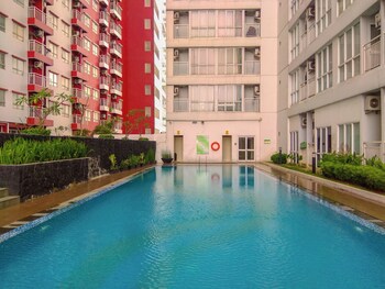 comfortable 2br apartment at taman melati margonda