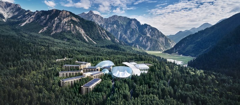 intercontinental resort jiuzhai paradise by ihg