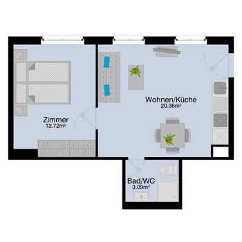 zh keita stauffacher hitrental apartment