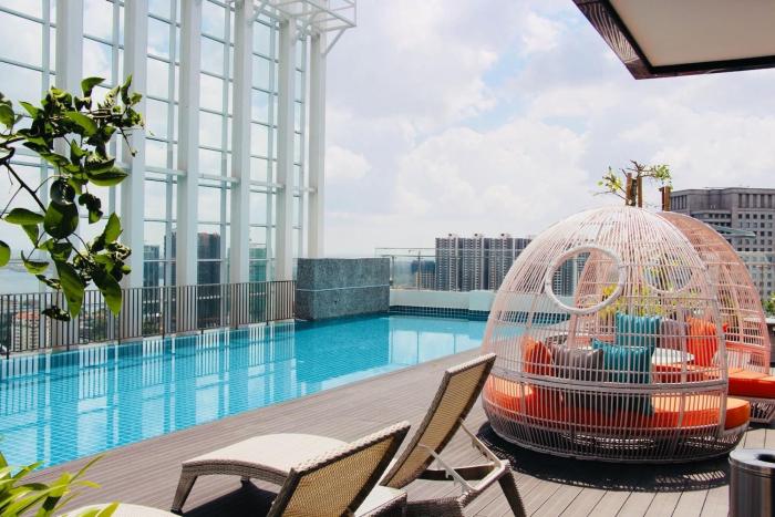 Modern, High Floor Suasana Suites 05 In Jb,Kranji>>Johor Bahru,0 star