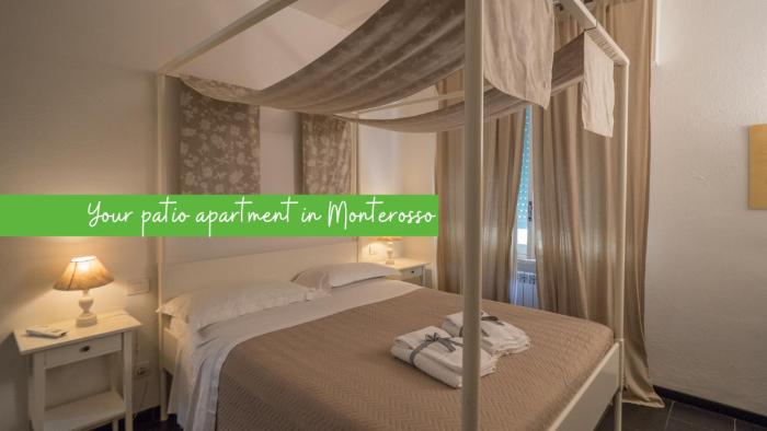 sciacchetra ground floor apartment with ac