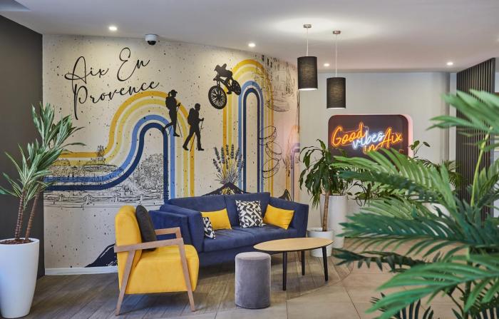appart hotel odalys city aix en provence latrium