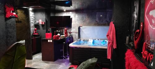 loft romantique hammam spa privatif playroom