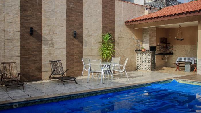 Piscina Aquecida, Ar Condicionado, Área Gourmet, Bilhar, Smarttv, Wi-Fi,Tupy>>Itanhaem,2 star