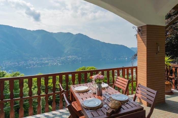 top lake view villetta by rent all como