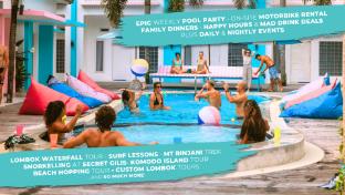 Mad Monkey Kuta Lombok,,2 star