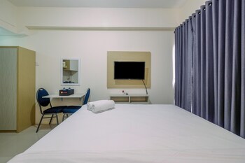 homey studio at bogorienze apartment near the jungle waterpark